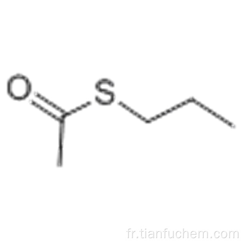 Acide éthanéthioïque, ester S-propylique CAS 2307-10-0